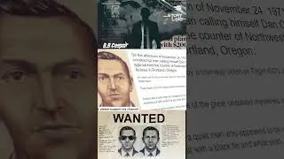 D.B. Cooper Hijacking | Mystery of DB Cooper