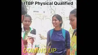 ITBP Physical Qualified Pet Pst student #itbp #itbpshorts #itpbvideo #itbpphysical #itbpexam