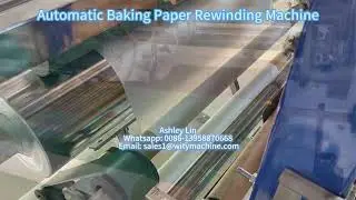 Automatic Baking Paper Rewinding Machine