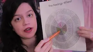 asmr &bull; feelings chart (finding out what are you feeling?)