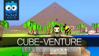 Cube-Venture Episode 10 : Cube World Alpha Let's Play! - Welcome to Egypt?