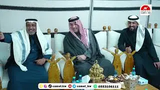 زيارة الشيخ فهد فلاح بن حثلين لمالك الابل/ نواف بن رخيص الشمري#مهرجان_الملك_عبدالعزيز_للابل8