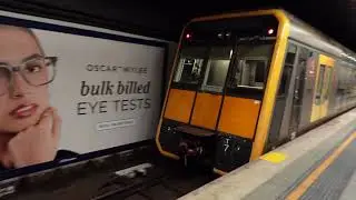 엣지클리프역을 지나는 시드니 트레인 열차들 Trainspotting at Edgecliff station