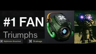 Destiny 2 Eidolon Shell | #1 Fan Triumph Royal Pools + Nightmare breached and Drainage