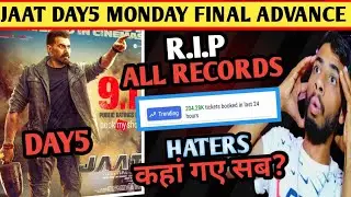 Jaat Fifth Day Final Advance Booking |Jaat Day 5 Box Office Collection |Jaat Box Office Collection |
