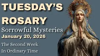 Tuesday Rosary 🌹 Sorrowful Mysteries with Deep Biblical Visuals 🌹 January 20, 2026