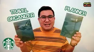 Starbucks Philippines 2020 Planner and Travel Organizer Unboxing + Giveaway | Jexx's Vlog