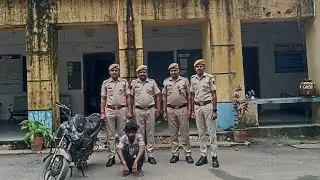 Jhadol police arrested the accused who spread terror on social media under the name Cobra King. Bike recovered.