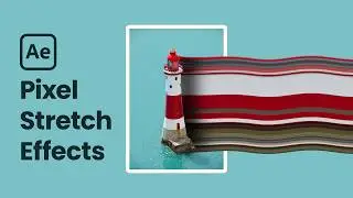 Pixel Stretching Effect in After Effects Tutorial | Viral Instagram Reel Effect