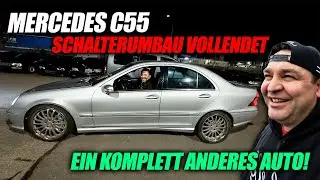 Ein komplett anderes Auto! - Mercedes C55 Kompressor Schalterumbau ist vollbracht!
