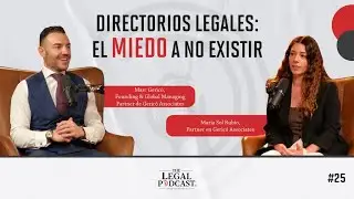C&oacute;mo entrar (con sentido) en el ranking de mejores abogados del mundo | The Legal Podcast #25