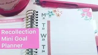 Recollections Mini Goal Planner / Plan With Me