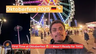 🇩🇪🍻  INSANE Oktoberfest 2025 Experience 🍻 | Beer, Bavarian Vibes & Crazy Crowds!