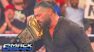 WWE Smackdown 16 January 2026 Roman Reigns Challenge Drew McIntyre WWE Smackdown 16 January 2026