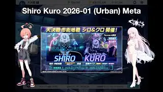 [Blue Archive JP] Shiro Kuro (Urban) Grand Assault Jan 2026 Meta: Mika Breaking Stuff
