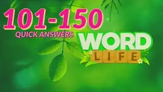 Word Life level 101 150 answers quick gameplay Word Life Connect crosswords puzzle