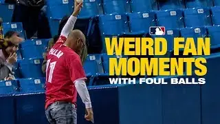 Weird Fan Moments with Foul Balls