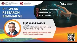 Wearable Self-powered Sensors for Biomedical Applications-Prof. Walid DAOUD