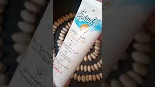 episoft sunscreen review | sunscreen for acne prone skin #acne #acnetreatment #spf #skincare #fypシ゚