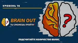 Подсчитайте количество волос. 16 уровень игры Brain Out