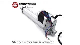 RobotDigg stepper motor linear actuator