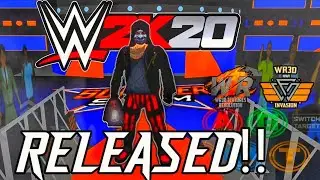 Released! WR3D 2K20 For Android Devices! NEW MOVES|CORRECT ROSTER