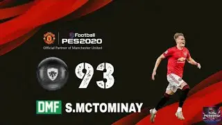 PES 20 | BOX DRAW Manchester United Club Selection Jan 06 '20 Players Max Ratings
