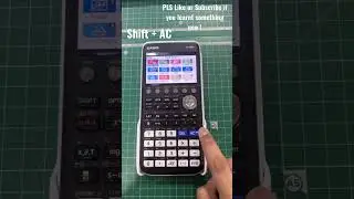 How to switch off Casio fx-CG50 Graphic Design calculator GDC #shorts #math #casio #calculator #calc