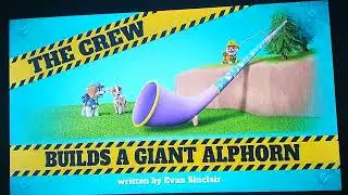 The Crew Builds A Giant Alphorn Title Card 