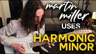 How Martin Miller uses the Harmonic Minor Scale in SIX licks (Sultans Of Swing)
