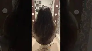 hair spa before and after...