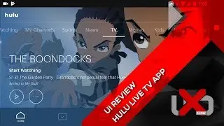 UI Review: HULU Live TV App