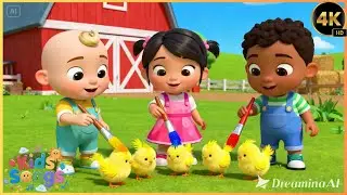 Kids Enjoy Chick House Build Song 🐤🏡🎶 | Fun Cocomelon Style Learning Song for Kids
