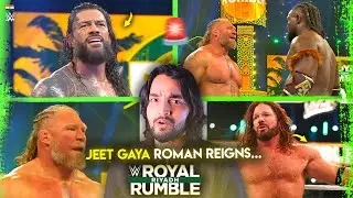 'Jeet Gaya Roman🔥🥹' Roman Reigns Wins WWE Royal Rumble 2026 Highlights