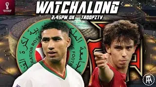MOROCCO 1-0 PORTUGAL | QATAR WORLD CUP 2022 1/4 FINALS | WATCHALONG W/TROOPZ & ZAH