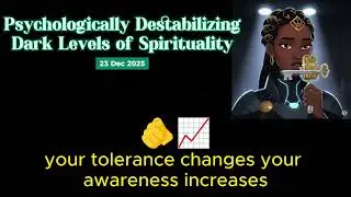 Darkest Levels of Spirituality: Necessary Descent For Discernment, Steadiness, and Inner Authority.