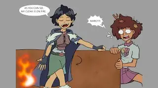 Amphibia Marcanne Comic Marcy trying to be romantic