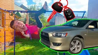 Mr. Joe seek car key to Super Car Lancer 10 13+