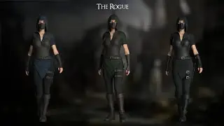 The Rogue - Fantasy Armor - CC Clothing