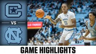 The Citadel vs. North Carolina Men's Basketball Highlights (2022-23)