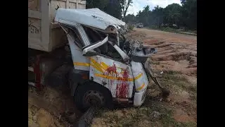 HATARI:DEREVA AFARIKI KWENYE AJALI YA GARI LA KUBEBEA VIFUSI MANGAMBA MANISPAA YA MTWARA MIKINDANI.