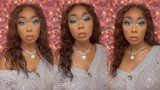 More SheGlam Product Testing| Fall Blue Makeup Look | Tay Ros&eacute;