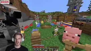 PewDiePie Minecraft Animals first appearance and death
