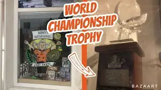 I Visited Raymond Van Barneveld's Darts Shop And Saw The World Championship Trophy
