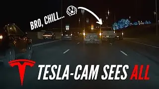 Tesla-Cam: The ULTIMATE Insurance Policy? 🤔 (Driving Fails, Bad Drivers)