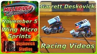 Millbridge Speedway | November 5, 2024 *Wing Micro Sprints* FULL RACE