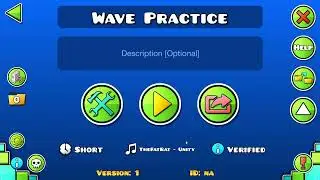 Wave Practise Level with Level-ID