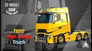 T520 - High Range Truck 3d Model | Markos3d