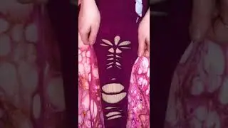 dragonfly sleeve t-shirt weaving tutorial #tshirtcutting #tshirtweaving #easydiy