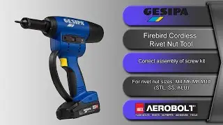 Gesipa Firebird Pro - Correct assembly of screw kit